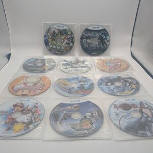 Lot Of 11 Nintendo Wii U Games